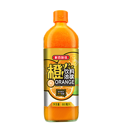 新百味佳橙饮料浓浆 880ml