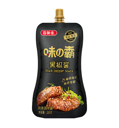 味の霸黑椒酱（挤挤装）
